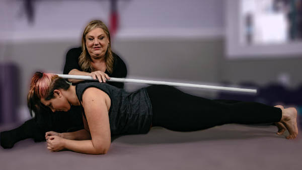 Core Restore blends the best parts of yoga, Pilates, and therapeutic exercises.